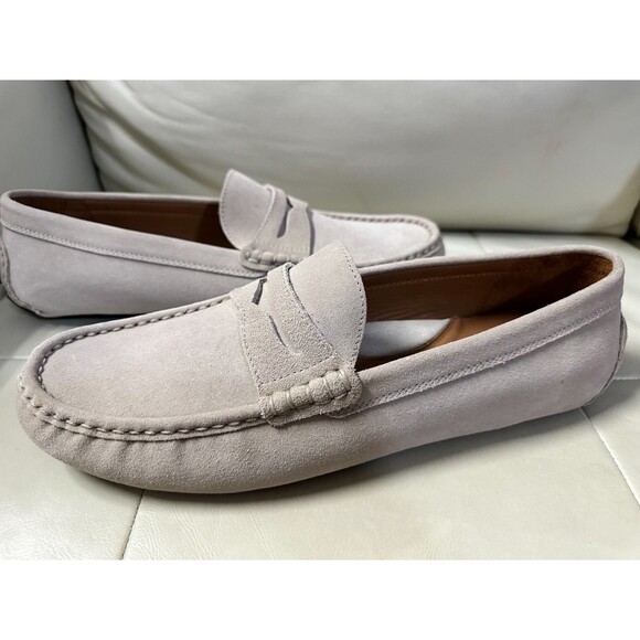 NWOB POLO RALPH LAUREN MEN\'S shoes 13 US Anders Suede Penny Driver